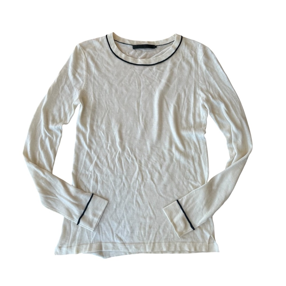 Jenni Kayne Cashmere Blend Thin Lightweight Sweater XS